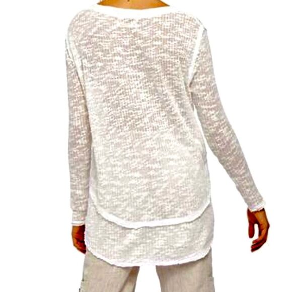 We The Free Ocean Air Hacci in White - Picture 2 of 9